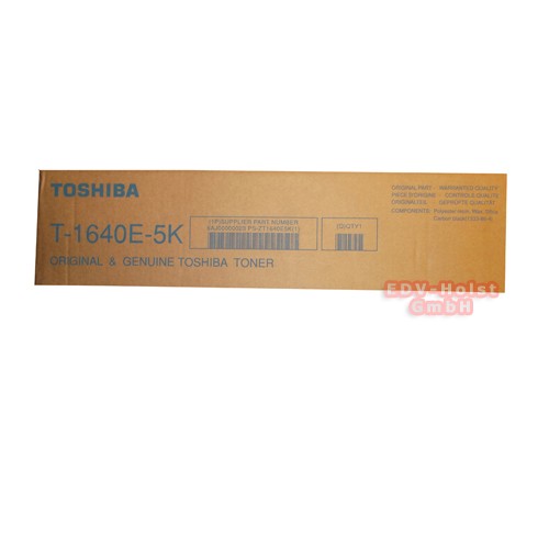 Toshiba T-1640 E-5K, Toner, ca. 5.000 Seiten, Black