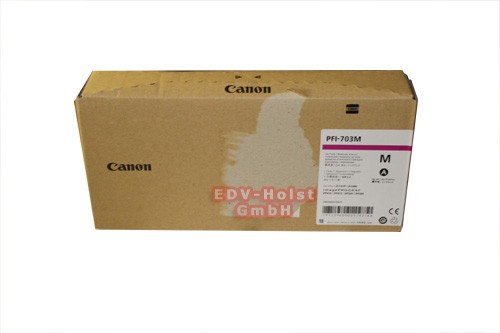 Canon PFI-703 M Tinte, 700 ml, magenta, MHD 09/21