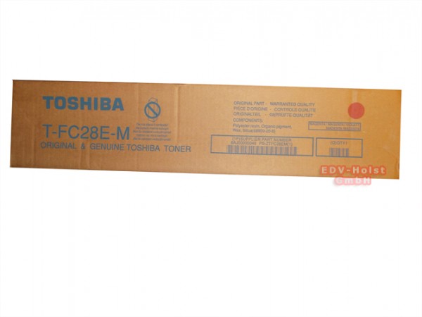 Toshiba T-FC 28 E-M, Toner, ca. 24.000 Seiten, Magenta