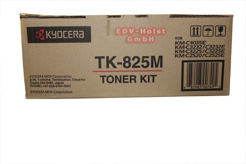 Kyocera TK-825M, Toner, ca. 7.000 Seiten, magenta