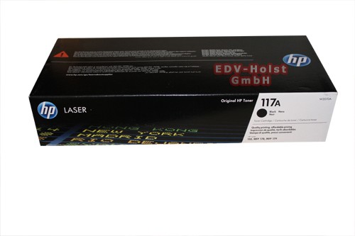 HP W2070A/117A, Toner, ca. 1.000 Seiten, black