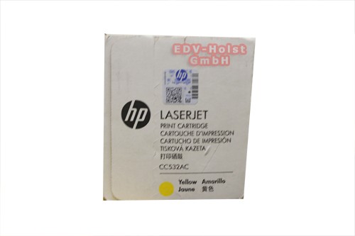 HP CC532AC, Toner, ca. 2.800 Seiten, yellow