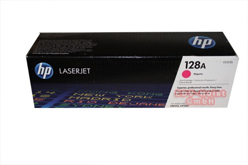 HP CE323A/128A, magenta, ca 1300 Seiten