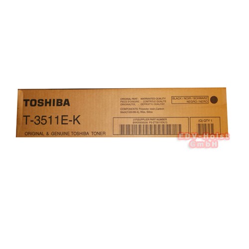 Toshiba T-3511E, Toner, ca. 27.000 Seiten, Black