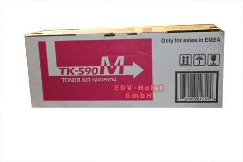 Kyocera TK-590M, Toner, ca. 5.000 Seiten, magenta