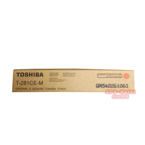 Toshiba T-281 CE-M, Toner, ca. 10.000 Seiten, Magenta