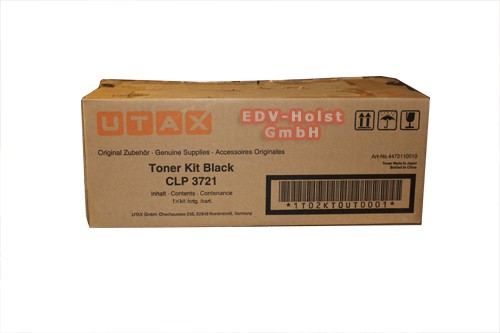 UTAX CLP 3721, Toner, ca. 3.500 Seiten, black