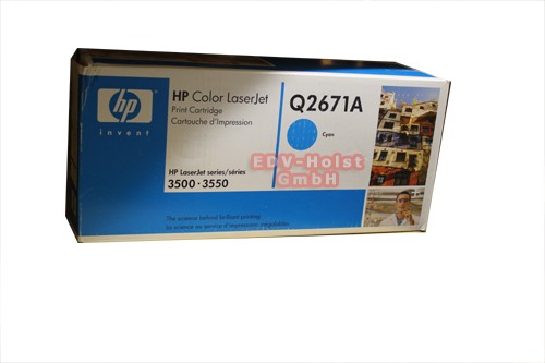 HP Q2671A ,Toner, ca. 4.000 Seiten, cyan