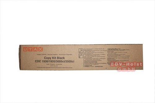 UTAX CDC 1930, 653010010, Toner, ca. 25.000 Seiten, black