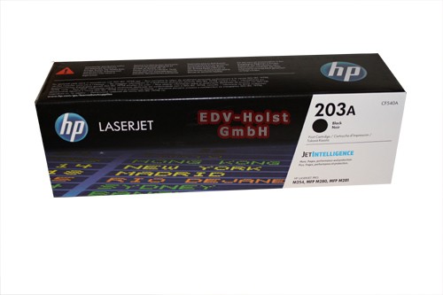 HP CF540A/203A, Toner, ca. 1.400 Seiten,black