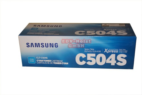 Samsung C504S, C-504S, ca. 1.800 Seiten, cyan