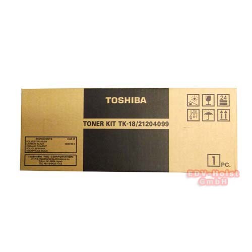Toshiba Toner KIT, TK-18, ca. 6000 Seiten, Black