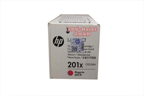 HP CF253XM / 201X, Toner, ca. 2.300 Seiten, magenta